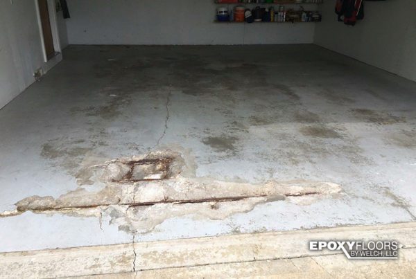 Cracked Garage Floor