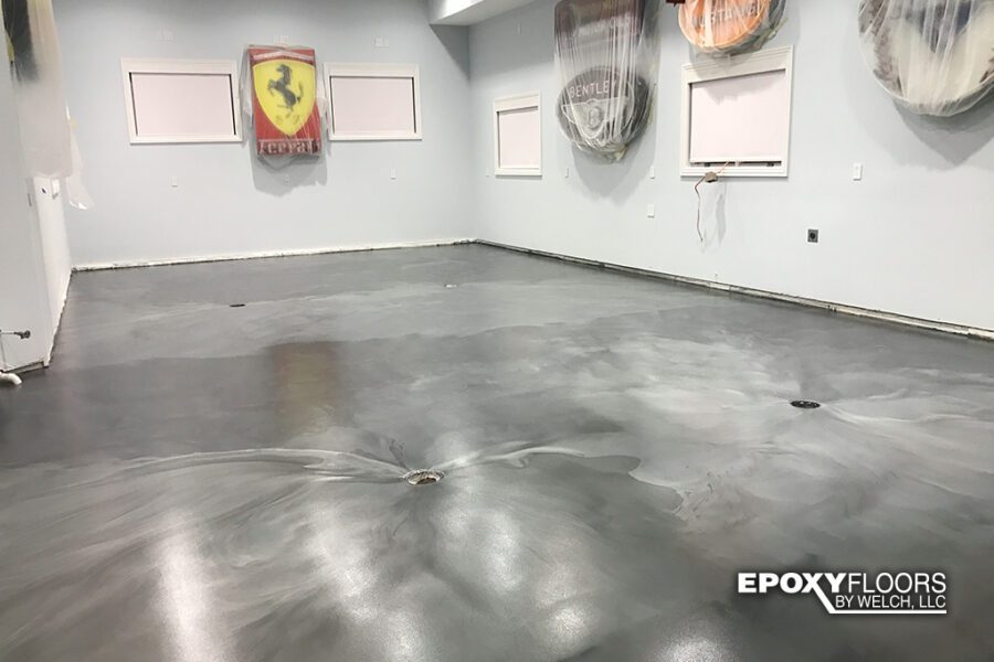 Polished Concrete Vs Epoxy Flooring Epoxy Floors By Welch   Metallic6 900x600 