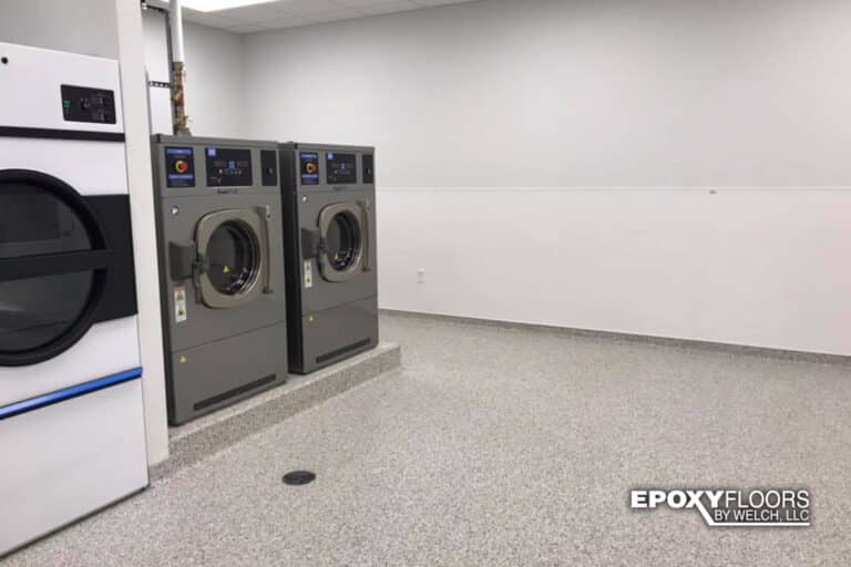 Flake Flooring For Laundromats