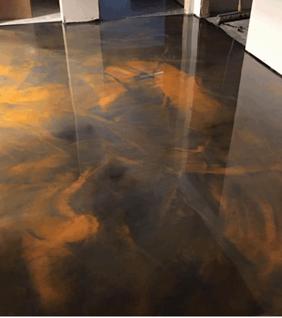 Metallic Marble Expoy Flooring